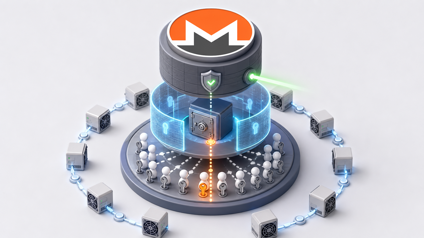 XMR 기본 정보. 익명성이 옵션이 아니라 기본값이다.